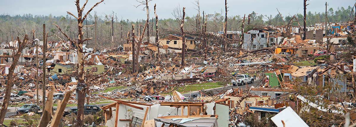 natural disaster tornado damage