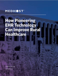 How pioneering EHR technology can improve rural health care EHR