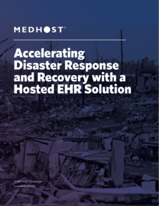 Accelerating Disaster Response and Recovery Hosted EHR Solution White Paper