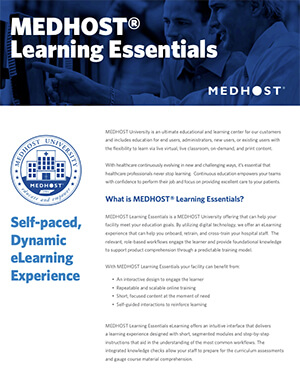 medhost learning essentials thumbnail
